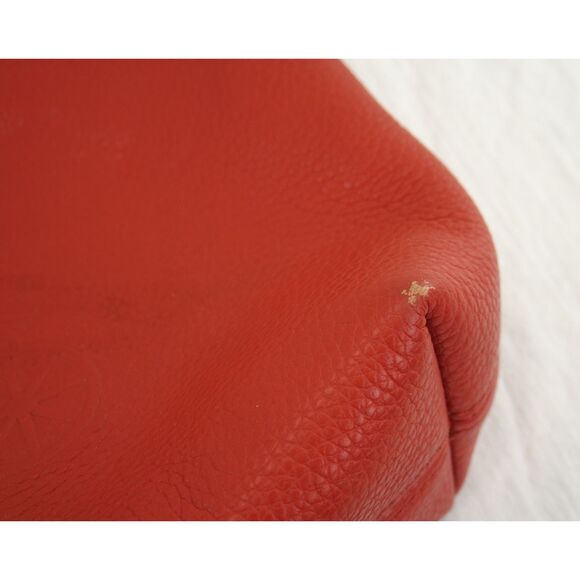 Coach Charley Crossbody Handbag | Orange Leather, F33521, Horse & Carriage - Picture 7 of 10